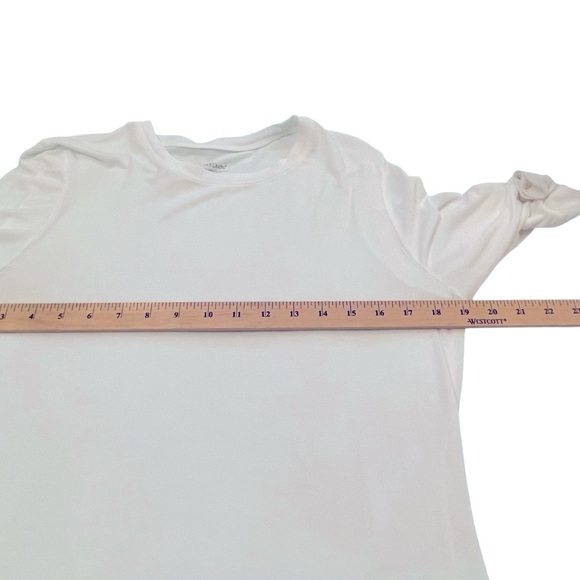 Cuddl Duds Softwear Long Sleeve Crew -Size Large- Wear under Scrubs for comfort - Picture 7 of 8